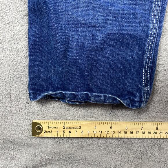 Key Imperial Overalls Mens Large Denim Workwear Made USA 90s Chorecore - Picture 12 of 12